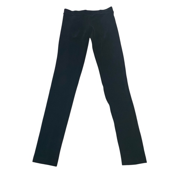 Ralph Lauren Pants - Ralph Lauren NWT Black Velvet Straight Leg Pants Wool Blend Size S